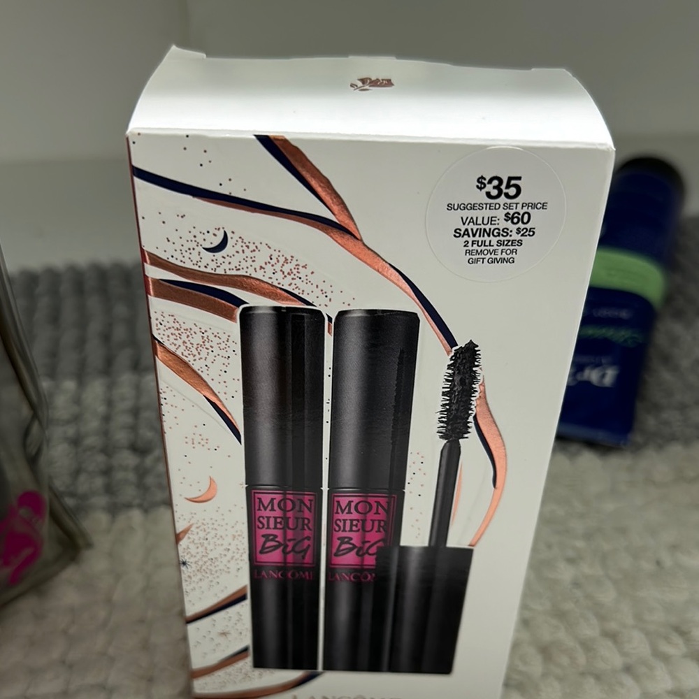 Lancôme monsieur mascara 2 pack